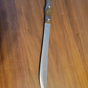 Wood Handle Serrated  Cutco Knife